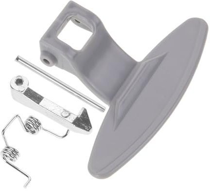 SHINEOFI 1 Juego Manija de Puerta Metal Compatible con Lavadoras de Tambor Kit de Reemplazo Instalación Moderno y Funcional