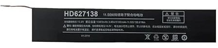 YLGOZFM Batteria per Laptop HD627138 LR386387-3S per One-Netbook per OnexPlayer Game Player per 11,55 V 58,91 Wh Facili da sostituire