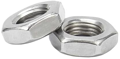 4/10 Uds rosca fina M6 M8 M10 M12 M14 M16 paso 0,75/1/1.25/1.5 304 A2-70 tuerca hexagonal de acero inoxidable(8pcs M8x0.75)
