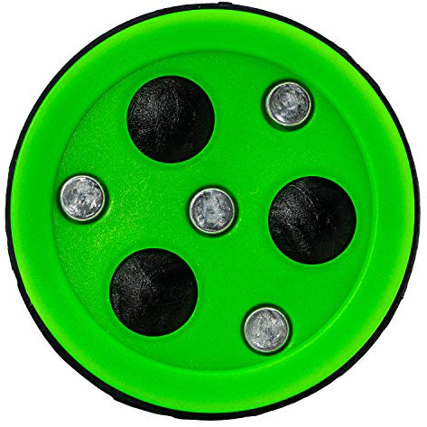 Franklin Sports NHL Roll-a-Puck X3 Streethockeypuck, grün, Standard