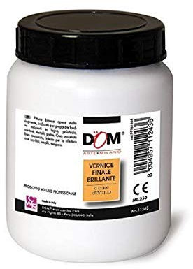 CWR Vernice Finale Brillante all'Acqua Resina ACRILICA per DECOUPAGE ML. 250