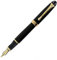 Ogquaton 450 Black Fountain Pen with Gold 18kg Wide Nib Medium Creative and Useful