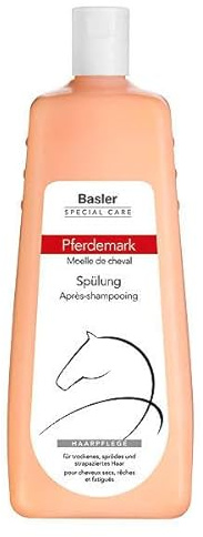 basler Pferdemark Spülung Sparflasche 1 Liter - Ergiebige Größe | Brüchige Haare