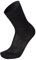 Prisco Calze Uomo Filo di Scozia Corte, Calzini Corti, Cotone 100%, Maglia Rasata, Tinta Unita, Confezione 6 Paia, (Nero 40-41)