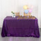 ShinyBeauty Tableclot - Tovaglia rettangolare con paillettes, 152,4 x 259,1 cm, decorazione per feste, tovaglia con paillettes, colore viola, per matrimoni, 150 x 260 cm