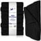 MOON 10er Pack Microfaser, Friseur, Handtücher, Salonhandtücher, ca. 50x90 cm von Floringo mit saugstarker Oberfläche (schwarz)