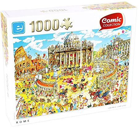 Quickdraw King Puzzles Comic Collection 1000 Teile Rom City Puzzle 1000 Teile