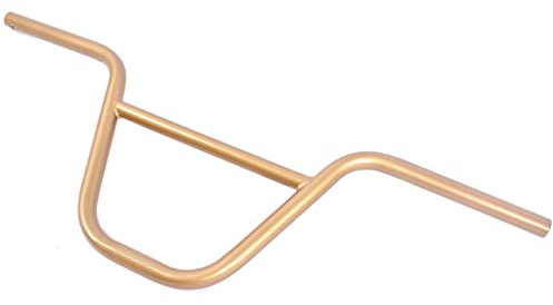 KHE BMX Lenker 9 Zoll gold Klemmung geriffelt nur 812g Breite 720mm