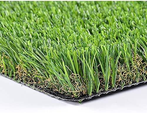 Prato Sintetico Manto Erboso Erba Finta Realistica Giardino 4 Sfumature Di Colore Tappeto Erboso Sintetico Anti UV Atossico Drenante Ideale Per Piscina Terrazzo Aree Giochi Viali (30mm 1x5mt 5mq)