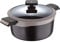 MasterPro - Casserole with Glass Lid, 4.5l - Gastro Induction Cast Aluminium Pot, Professional Quality, Titanium Non-Stick Coating, Ovenproof