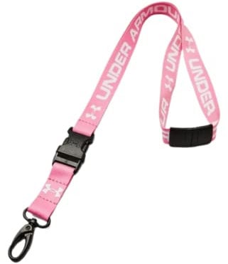 Under Armour Undeniable Lanyard, Pink (645)/White, One Size Fits All