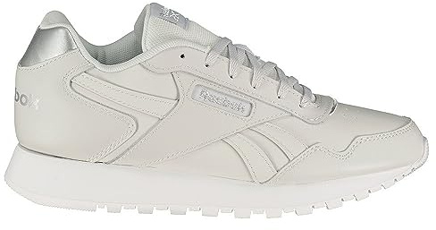 Reebok Damen Glide Sneaker Sneaker, Cold Grey 1 White Silver Met, 37.5 EU