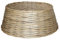 TIENDA EURASIA - Cubre Pie Arbol Navidad de Mimbre, Cesta de Decoracion Navideña y Elegante (Natural, 39 x 18 x 49 cm)