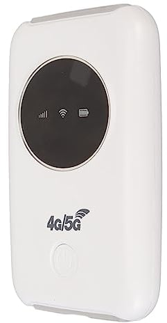 4G LTE Tragbares WLAN Modem - für Reisen, Business und Outdoor Streaming, Hochgeschwindigkeit, bis zu 10 Geräte, ABS Material, 10x6x1,5 cm