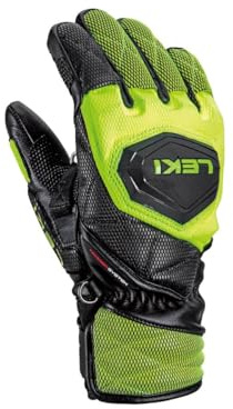 LEKI WCR Venom 3D Jr. black-lemon 6.0