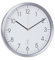 TFA Dostmann Analoge Funk-Wanduhr, 60.3517, mit Aluminium-Rahmen, geräuscharm, gut ablesbar, ideale Bürouhr, L 305 x B 45 x H 305 mm, anthrazit