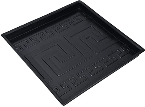 Hapivida Moldes de hormigon ABS Cuadrados para Jardin Moldes de pavimento Reutilizables DIY Piedra Baldosa Ladrillo Cemento para el hogar Senderos Terraza
