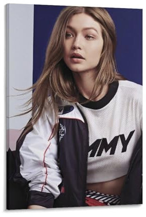 Gigi Hadid Poster, Schönheitsposter, Druck, Fotokunst, Malerei, Leinwand, Poster, Zuhause, moderne Dekoration, Poster, 30 x 45 cm