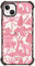 CASETiFY Ultra Impact iPhone 14 Plus Case [5x Military Grade Drop Tested / 11.5ft Drop Protection] - Cheetah Paradise Pink - Glossy Black