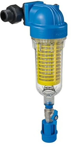 Inline Self Cleaning Water Filter System Atlas Hydra DS 3/4 1 Ports 90 Microns