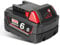 QUPERR 18V 6.0Ah Replacement for Milwaukee M18 Battery, High-Capacity Lithium-Ion Battery, Compatible with M18 48-11-1840, 48-11-1828, 48-11-1820, 48-11-1815, 48-11-1850 Cordless Power Tools