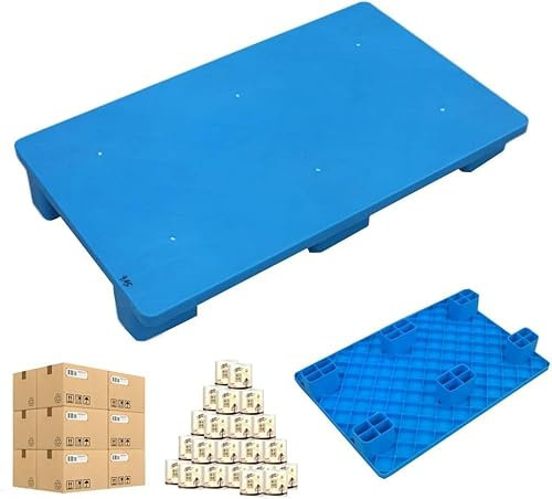 WaiDXn Estante de Almacenamiento de bandejas de plástico HDPE, tapete de Almacenamiento Duradero, Estante for Bebidas de supermercado, balcón, tamaño 2(100x50x13cm)