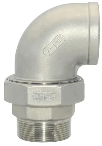 Raccordo for tubo con giunto vivo SS304, raccordo for tubo, maschio e femmina, da 1/4, 1/2, 3/4, 1, 2.(2)