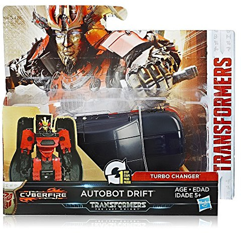 Transformers: The Last Knight – 1-Step Turbo Changer – Autobot Drift – Actionfigur, verwandelbar