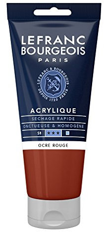 Lefranc Bourgeois Acrylique Fine Tube 80ml Ocre Rouge