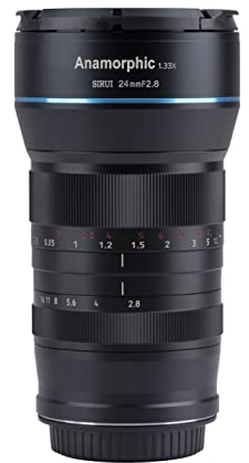 SIRUI 24mm F2.8 1.33X Anamorphotisches Prime Objektiv Objektive Lens Lenses Modell S35 Serie (RF Mount)