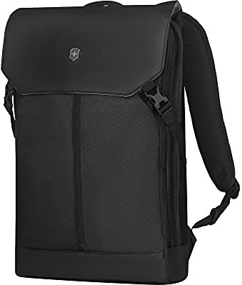 Victorinox Altmont Original Flapover Laptop Backpack, Sac à Dos pour Ordinateur Portable, Extensible, 14 x 29 x 44 cm, Noir