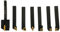 VEVOR Drehmeißel-Set mit Wendeplatten 1/4 Zoll 7-teilig Drehmeißel Wendeplatten