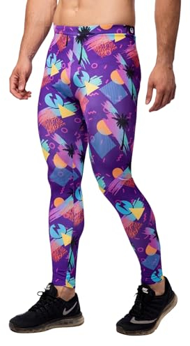 Kapow Meggings - Die originalen Männer-Leggings: Ideal für Fitness, Laufen, Mode, Festivals, Partys & Aktivitäten - Lange Männer-Leggings, stilvoll & bequem.