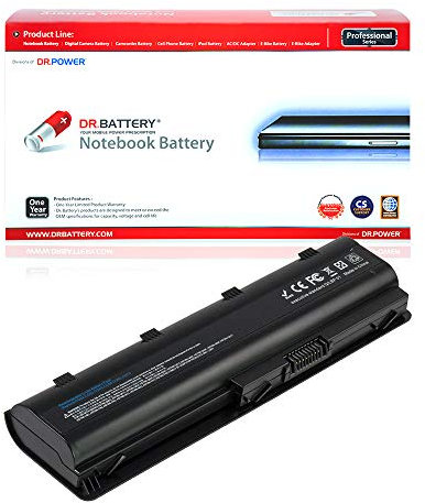 DR. BATTERY 593553-001 MU06 593554-001 636631-001 Replacement for HP G62 Series, Pavilion DV7 Series, 2000 Series, Pavilion dv6-3150us, g6-1000 Series, Presario CQ56 Series (6-Cell 48Wh)