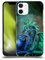 Head Case Designs Officially Licensed Rose Khan Green And Blue Dragons Hard Back Case Compatible With Apple iPhone 12 Mini