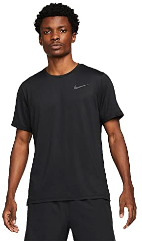 Nike CZ1181 M NP DF HPR Dry TOP SS T-Shirt Mens Black/Dark Grey L
