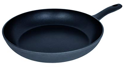 ARCOS Kaula Sartén Antiadherente de 28 Cm para Inducción, Gas y Vitrocerámica. Sartén Mediana de Aluminio Forjado Ligera con Mango Ergonómico y Apta para Lavavajillas. Color Negro