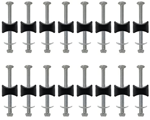 Trampolinschrauben aus Stahl, 8 x 94 mm, lange Schrauben, Ersatzteile für verbesserte Stabilität, 16 Stück
