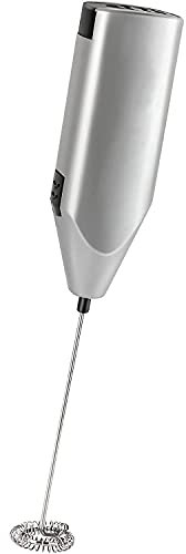 ICECHEN Batidor de mano silencioso de alta potencia, mini licuadora eléctrica de espuma