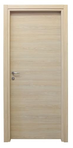 Porta battente rovere sbiancato cm 210X70