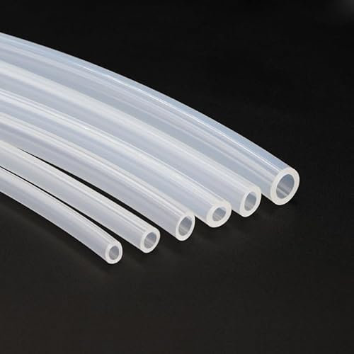 Manguera de goma de silicona transparente de 1/5/10M ID 0,5 1 2 3 4 5 6 7 8 9 10 12 13 14mm OD tubo de silicona Flexible-5 metros, ID 9mm x 14mm OD
