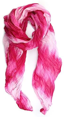 collezione alessandro Italienischer Schal Valka in Batik Optik 200cm x 80cm