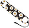 GLOBLELAND Daisy Flower Art Stainless Steel Bottle Opener with PU Leather Cord - Heavy Duty Bar Funny Bartender Opener for Home Kitchen, 7 inch