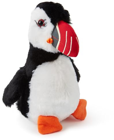 Zappi Co Papageientaucher Plüschtier (22 cm Länge) - Entzückendes und weiches Vogel-Plüsch für Kinder, ideal für Spielzeit und Kuscheln