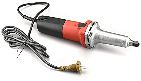 Meuleuse droite électrique 600 W, meuleuse multifonctionnelle, meuleuse droite 230 V, ponceuse avec régulateur de vitesse