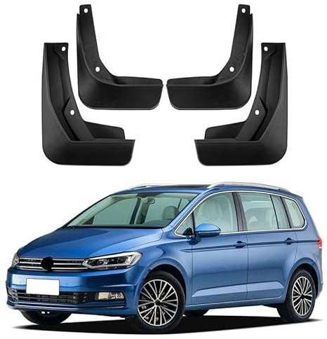 JIANXKILB 4X Schmutzfänger Spritzschutz für VW Touran L 2016, Vorne Hinten Sedimentschutz Schmutzlappen Mud Flaps Auto zubehör