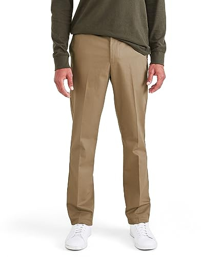 Dockers Signature Stain Defender Straight Pants New British Khaki 31W / 32L