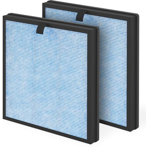 AP303 AP304 Ersatz H14 HEPA-Filter kompatibel mit Dayette & Freshdew AP303/304 Luftreiniger, 2 Stück (Rauch Wildfire Filter)