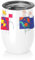chic.mic Thermobecher - Trinkbecher bioloco office 420 ml Edelstahl (digital flowers)