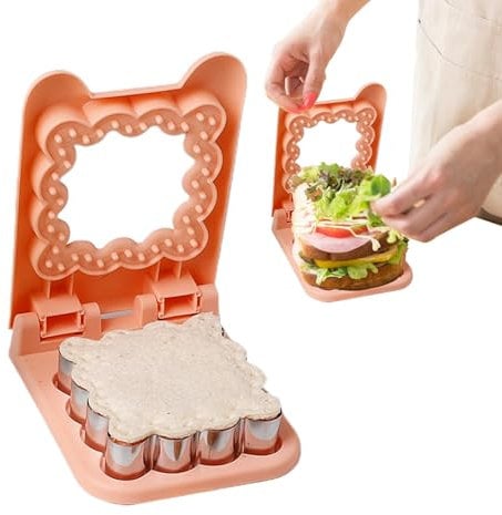 Découpeuse à et sandwich, coupe-sandwich et scelleur - Moule à pour sandwichs, biscuits, pâte, crêpes